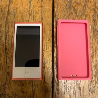 アップル(Apple)のブルー様専用　iPod nano 第7世代　16G ピンク(ポータブルプレーヤー)