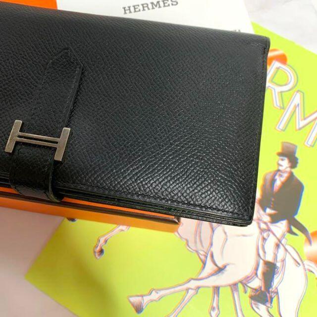 Hermes(エルメス)のHERMES エルメス 美品 ベアンスフレ ヴォー エプソン マチあり 長財布 レディースのファッション小物(財布)の商品写真