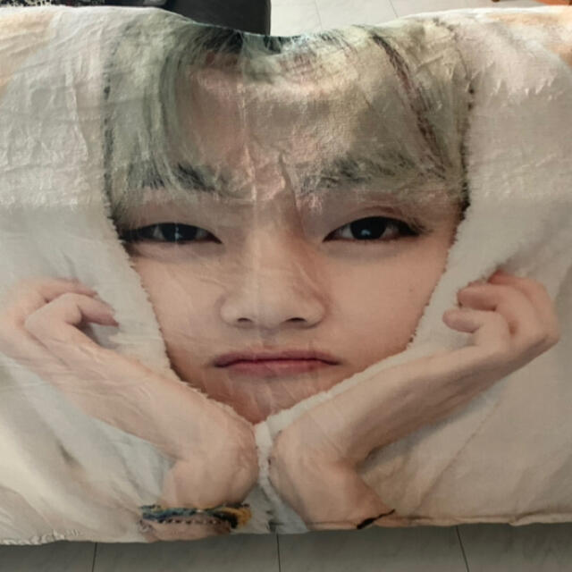 BTS V テテ テヒョン ブランケット サイズ大きめ
