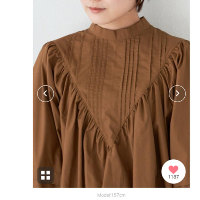 holiday(ホリデイ)のZARA ボリューム袖ブラウス レディースのトップス(シャツ/ブラウス(長袖/七分))の商品写真