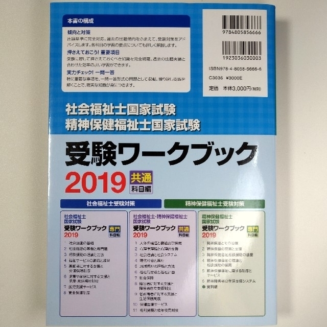社会福祉士国家試験受験ワークブック 2019(専門科目編)