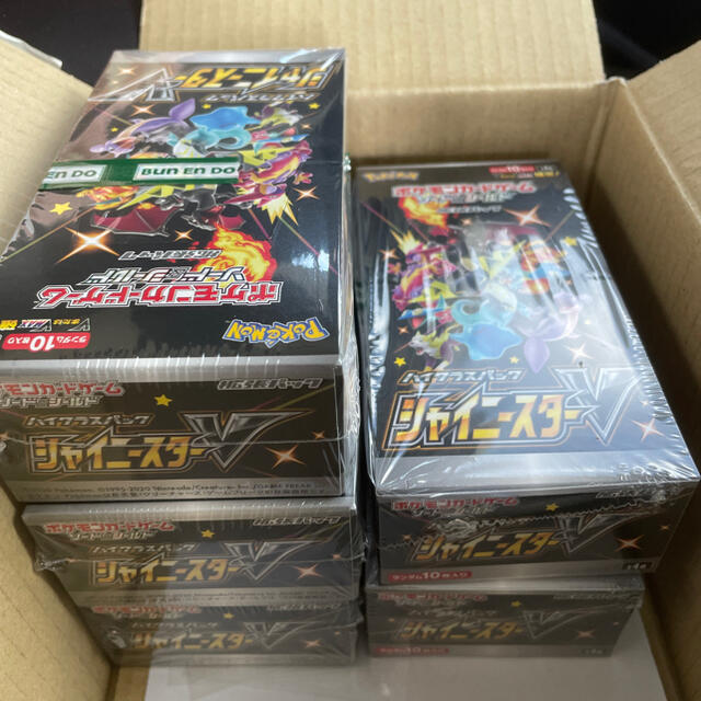 ポケモンカード シャイニースターV 未開封BOX 5BOXセット