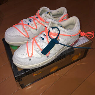 ナイキ(NIKE)のNIKE off-white Dunk Low(スニーカー)