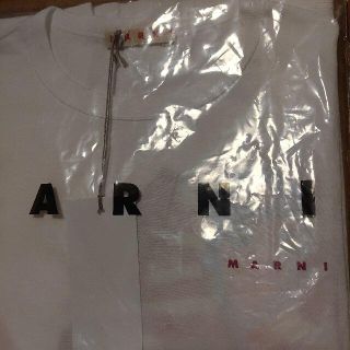 マルニ(Marni)の新品タグ付き MARNI マルニ ロゴ Tシャツ 大人S～Ｍサイズ相当 キッズ(Tシャツ(半袖/袖なし))