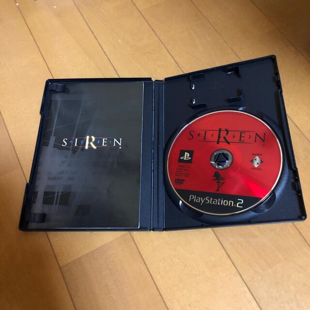 PlayStation2(プレイステーション2)の『SIREN』（サイレン） エンタメ/ホビーのゲームソフト/ゲーム機本体(家庭用ゲームソフト)の商品写真