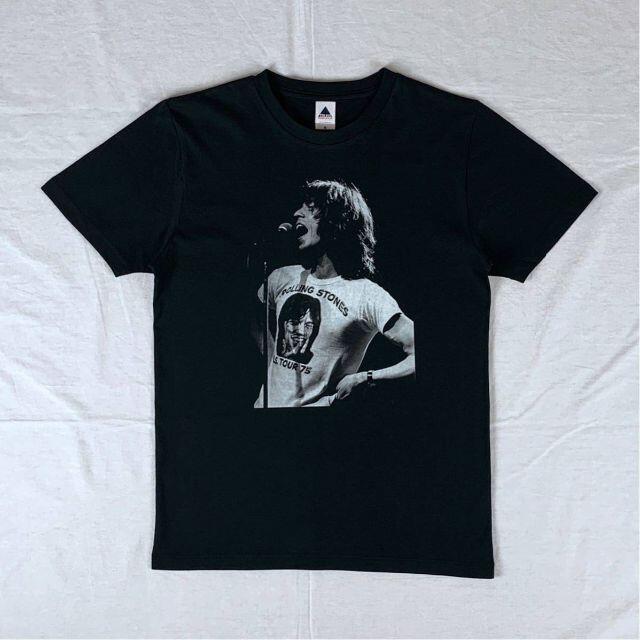 【ミックジャガー】新品 ローリング ストーンズ  黒 Tシャツ 5