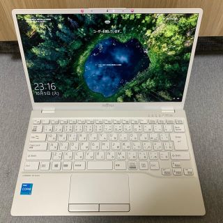 LIFEBOOK UH ガーネットレッド i3-1115G4/4GB/128GB