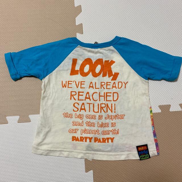 PARTYPARTY(パーティーパーティー)のPARTY PARTY 90cm ラグラン　ロンT キッズ/ベビー/マタニティのキッズ服男の子用(90cm~)(Tシャツ/カットソー)の商品写真