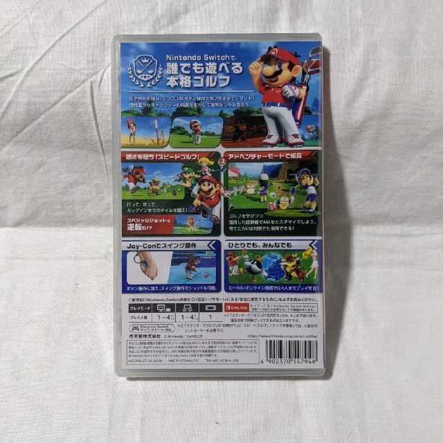 マリオゴルフ スーパーラッシュ Switch 新品未開封品 エンタメ/ホビーのゲームソフト/ゲーム機本体(家庭用ゲームソフト)の商品写真