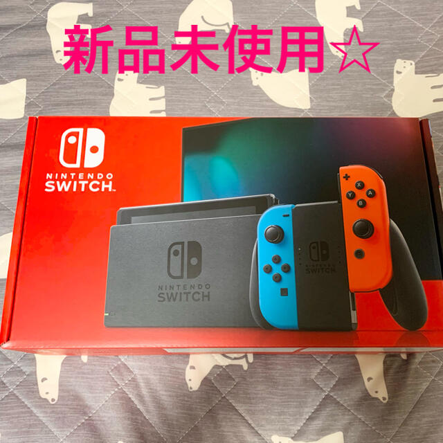 Nintendo Switch JOY-CONネオンブルー/ネオンレッド