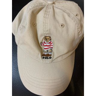 ポロラルフローレン(POLO RALPH LAUREN)のPOLO RALPH LAUREN ポロベアー キャップ　ベージュ(キャップ)