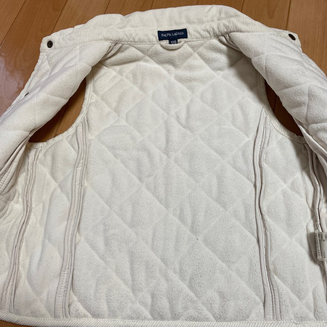 Ralph Lauren(ラルフローレン)のRALPH LAUREN キッズキルティングベスト　120 キッズ/ベビー/マタニティのキッズ服女の子用(90cm~)(ジャケット/上着)の商品写真