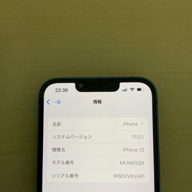 アップル Apple iPhone 13 256GB ブルー SIMフリー 3