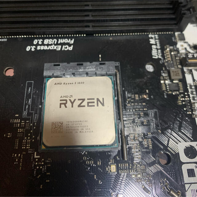 Ryzen 5 1600 + Asrock B350 Pro4 スマホ/家電/カメラのPC/タブレット(PCパーツ)の商品写真