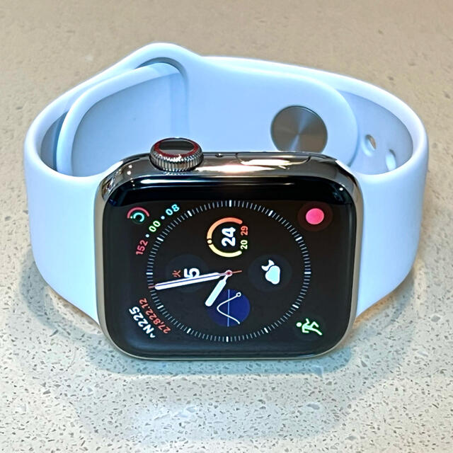 メンズAppleWatch Series6 GPS+Cellular40mmステンレス