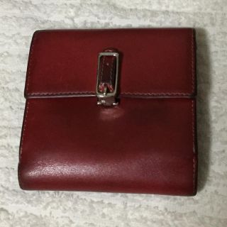 コーチ(COACH)の赤系 レザー 折り 財布 COACH(財布)