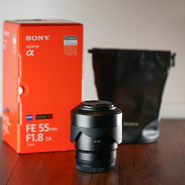全品送料無料】 みさき 美品 55mm Zeiss sony f1.8 レンズ(単焦点