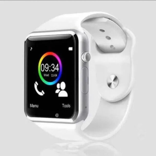 【ほぼ新品】スマートウォッチ　SmartWatch 時計　多機能　Android メンズの時計(腕時計(デジタル))の商品写真