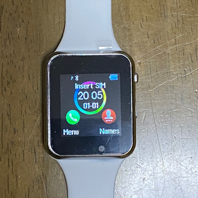 【ほぼ新品】スマートウォッチ　SmartWatch 時計　多機能　Android メンズの時計(腕時計(デジタル))の商品写真