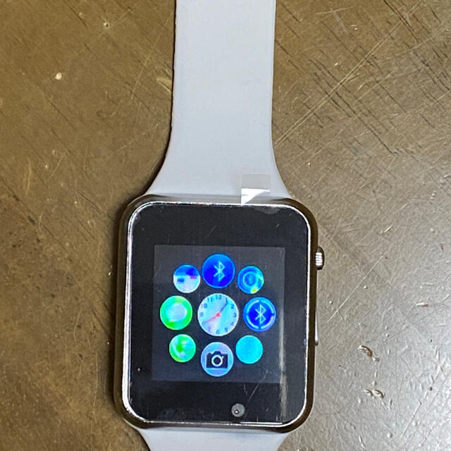 【ほぼ新品】スマートウォッチ　SmartWatch 時計　多機能　Android メンズの時計(腕時計(デジタル))の商品写真