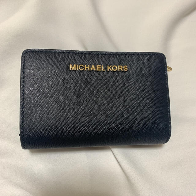 Michael Kors(マイケルコース)のMICHAEL KORS 二つ折り財布 ブラック レディースのファッション小物(財布)の商品写真