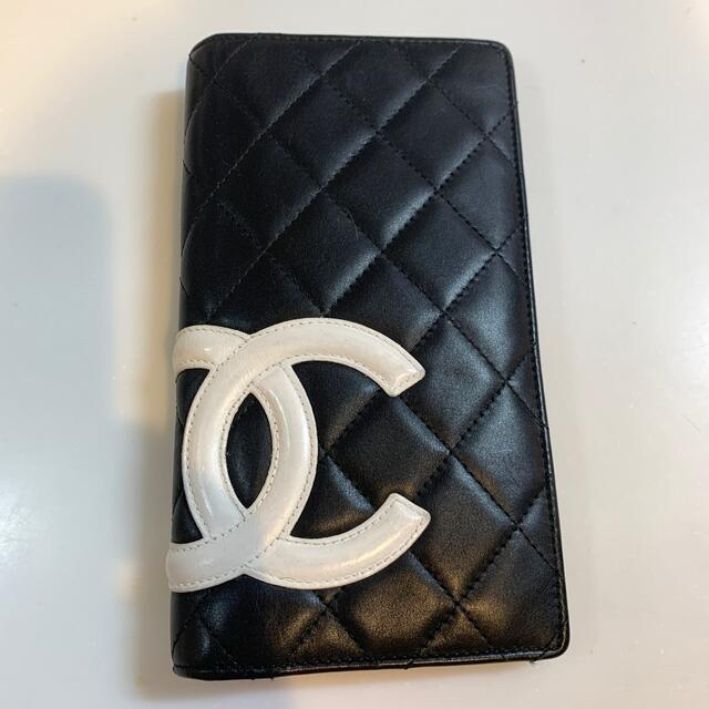 CHANEL シャネル カンボンライン ココマーク 長財布