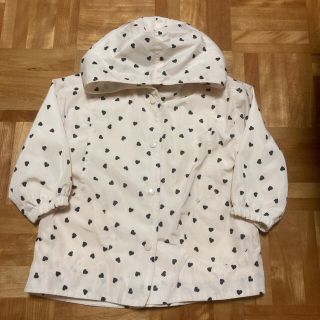 ザラキッズ(ZARA KIDS)のZARA  ハート柄　ジャケット　92センチ(ジャケット/上着)