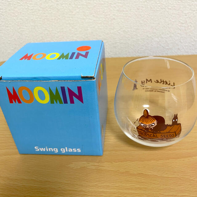 Little Me(リトルミー)の新品★MOOMIN リトルミイ グラス 3点 メラミンプレート 1点 4点セット インテリア/住まい/日用品のキッチン/食器(食器)の商品写真