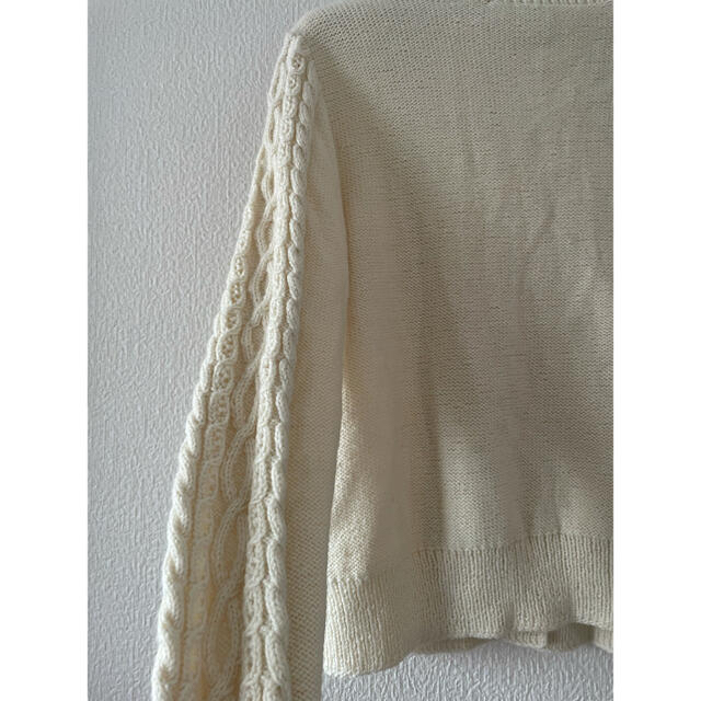 Lochie(ロキエ)の80's vintage knit cardigan レディースのトップス(カーディガン)の商品写真