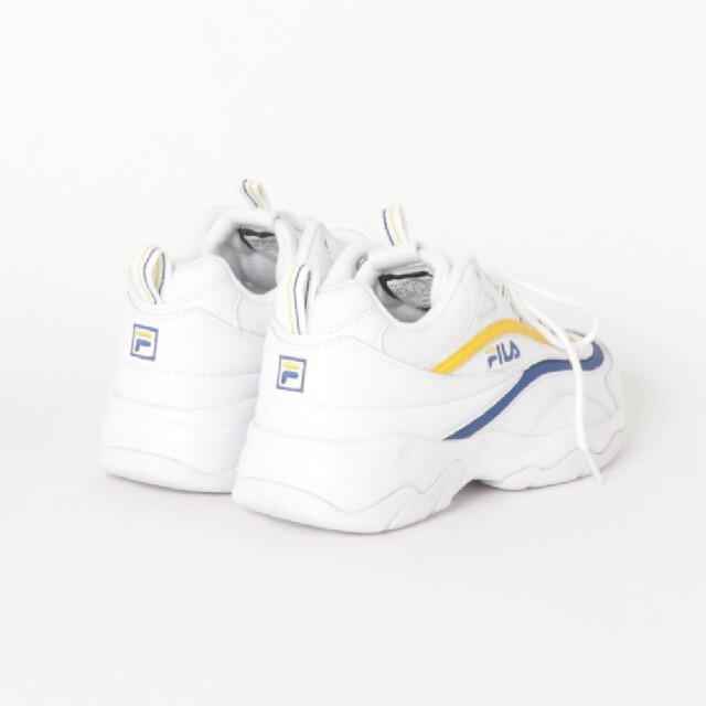 FILA(フィラ)の最終値下げFILA RAY (WHITE/BLUE)【SP】ダッドスニーカー レディースの靴/シューズ(スニーカー)の商品写真