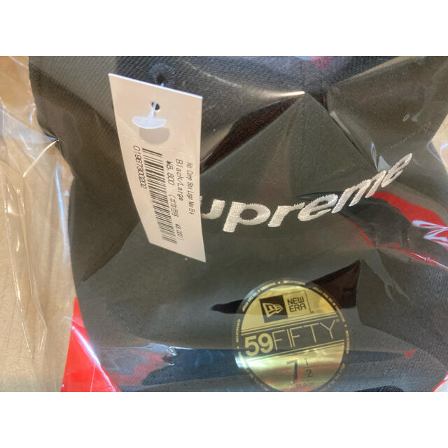 Supreme(シュプリーム)のNo Comp Box Logo New Era black 7-1/2 メンズの帽子(キャップ)の商品写真