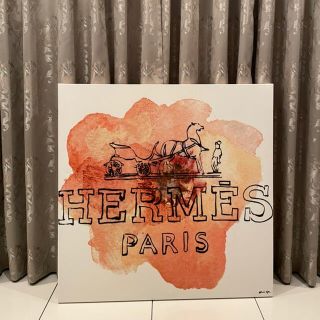 ザラホーム(ZARA HOME)のOliver Gal 特大83×83 Hermes (絵画/タペストリー)