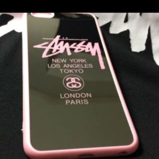 ステューシー(STUSSY)の女性必必見!!可愛いstussyのミラーケースです☆iPhone6、6s(iPhoneケース)