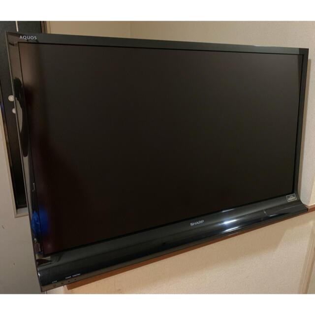 SHARP アクオス 40V型 LED液晶テレビ 外付録画対応 上向きスタンド