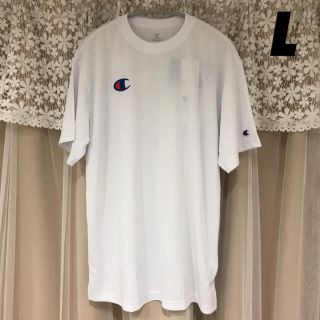 チャンピオン(Champion)の【新品】Champion チャンピオン ワンポイント刺繍 Tシャツ L(Tシャツ/カットソー(半袖/袖なし))