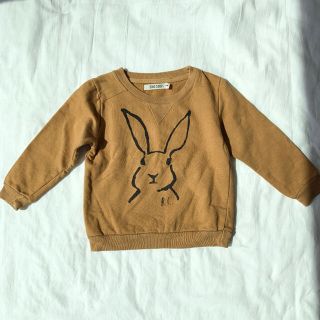 ボボチョース(bobo chose)のBOBO CHOSES［ボボショセス］うさぎさん柄スウェット(Tシャツ/カットソー)