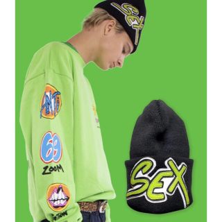 Chrome Hearts - Sex Records Beanie Chrome Heartsの通販 by アロンソ