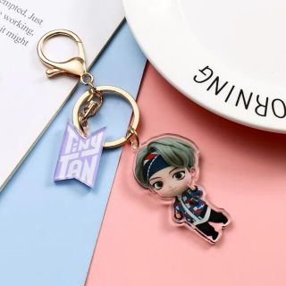 Tiny TAN  BTS 防弾少年団 V.ブイ キーホルダー(アイドルグッズ)