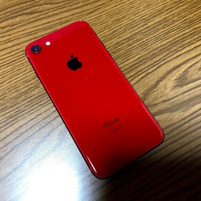 限定値下！iPhone8 RED64GB SIMフリー