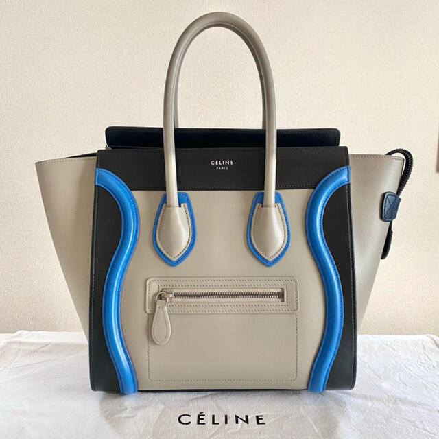 スイートアルハンブラ✿CELINE✿ラゲージ マイクロショッパー トリコロール