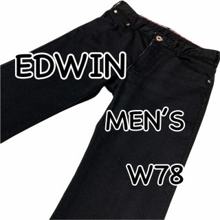 エドウィン(EDWIN)のEDWIN JERSEYS No.ER03 ジャージーズ 黒 Mサイズ(デニム/ジーンズ)