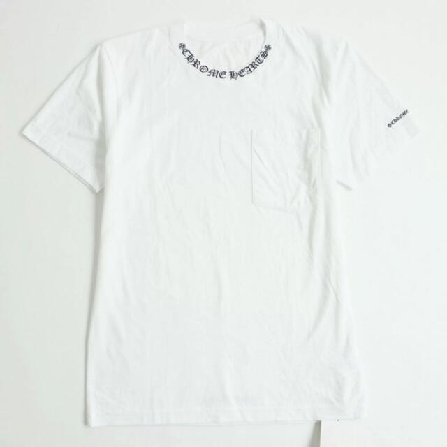 Tシャツ/カットソー(半袖/袖なし)クロムハーツ Chrome Hearts Tシャツ ロゴ ホワイト