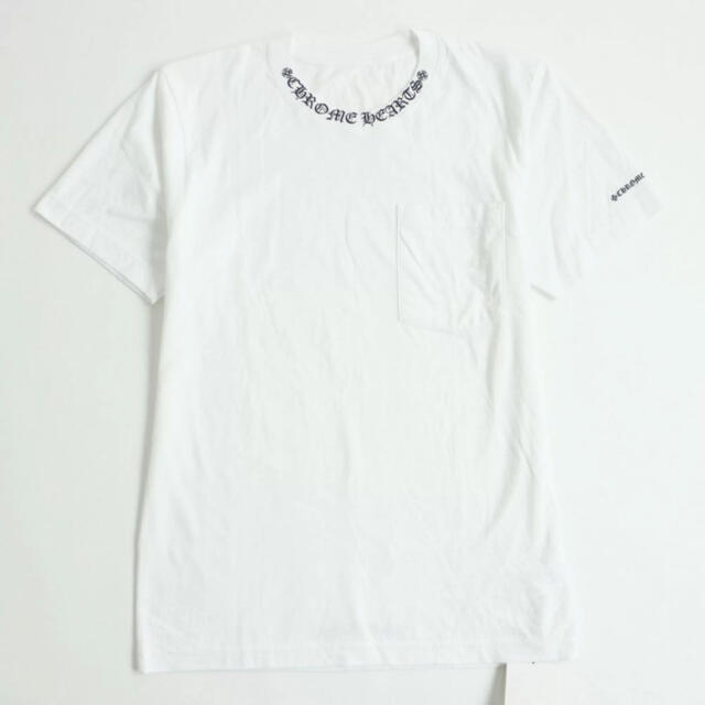 クロムハーツ Chrome Hearts Tシャツ ロゴ ホワイト