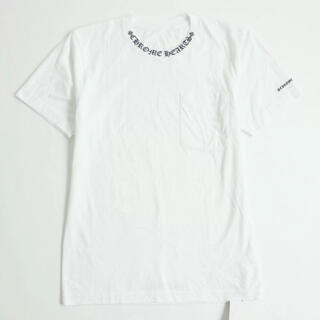 クロムハーツ(Chrome Hearts)のクロムハーツ Chrome Hearts Tシャツ ロゴ ホワイト(Tシャツ/カットソー(半袖/袖なし))