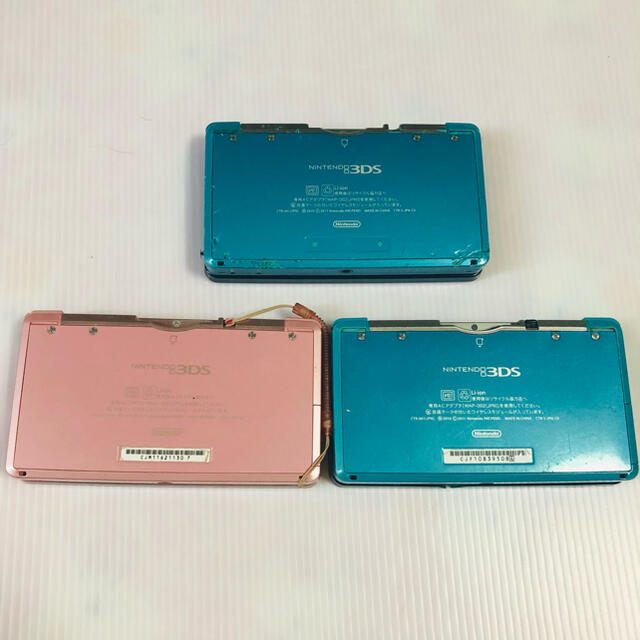 ニンテンドー3DS(ニンテンドー3DS)のNintendo 3DS 3DSLL ジャンク品　8台セット エンタメ/ホビーのゲームソフト/ゲーム機本体(携帯用ゲーム機本体)の商品写真