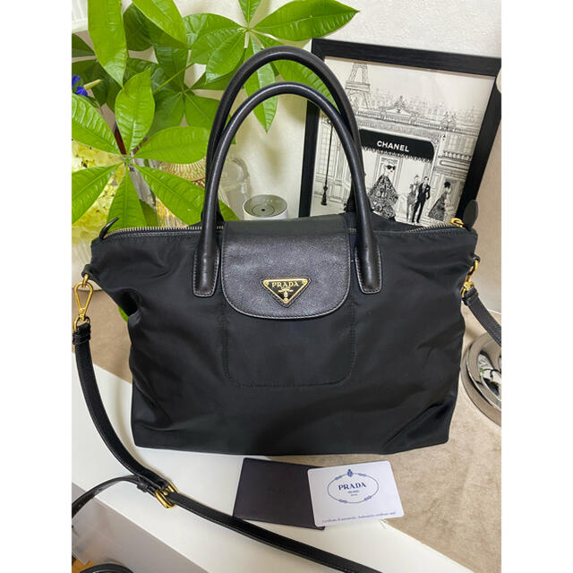 新品 PRADA プラダ バッグ トートバッグ 2way