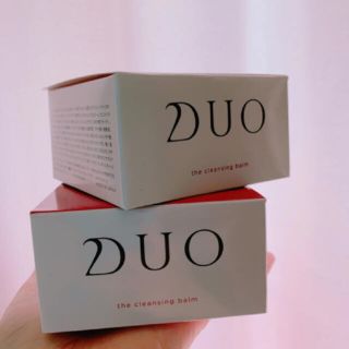 他サイトでも出品中！早い者勝ち！DUO クレンジングバーム （赤）2個セット(クレンジング/メイク落とし)