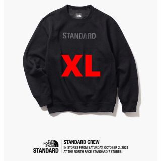 ザノースフェイス(THE NORTH FACE)のノースフェイススタンダード STANDARD CREW ブラック(スウェット)