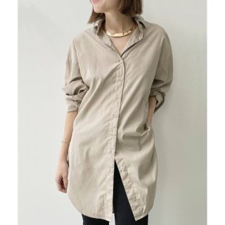 アパルトモンドゥーズィエムクラス(L'Appartement DEUXIEME CLASSE)のBF SHIRTS ベージュ(シャツ/ブラウス(長袖/七分))