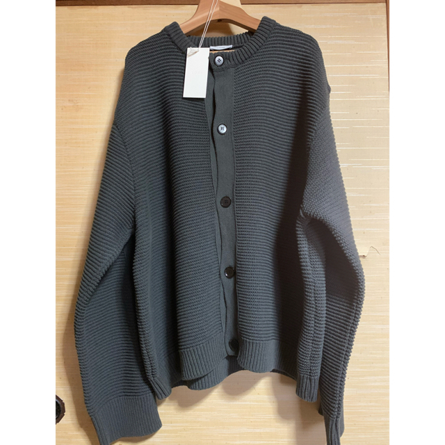 LIDNM 新品･タグ付き LOOP YARN WIDE CARDIGAN 4